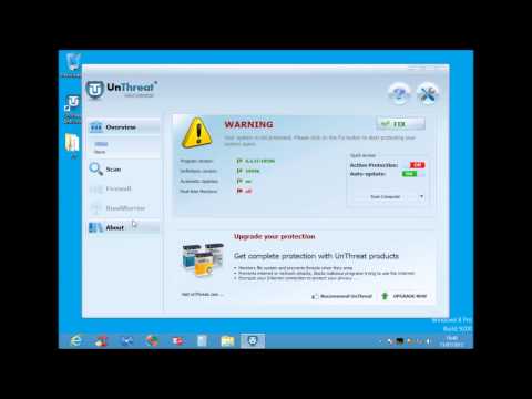UnThreat Antivirus Free 6.2 - Teste Completo