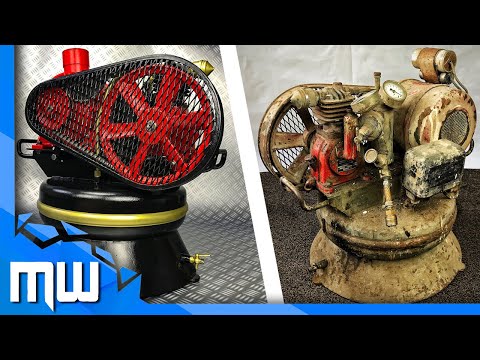 Vintage Air Compressor Restoration 1950 German 🔷 Extremly Rusty and Dirty 🔧
