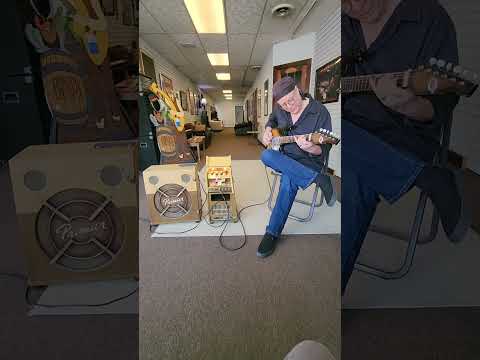 1954 Premier 88 Amp & Kingston WG-3L Guitar, Gold Foils.