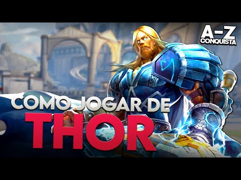 COMO JOGAR DE THOR, A-Z Conquista + Guia - ⚡ Smite BR