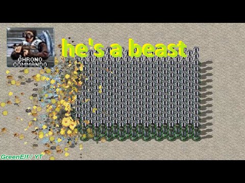 Making 20 Chrono Commandos *Angry* (Fully Upgraded) - Release The Beast