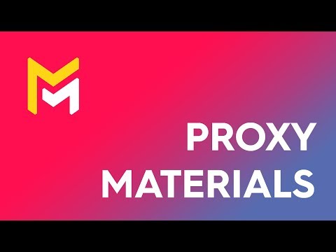 Maverick Render Product Viz Materials Proxy Materials