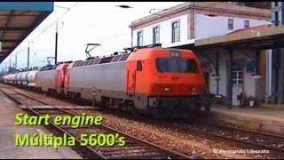 preview picture of video 'Comboios - Inicialização Start CP5600'