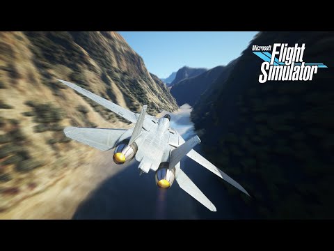 F14 Tomcat - Grand Canyon: Flight Simulator 2020