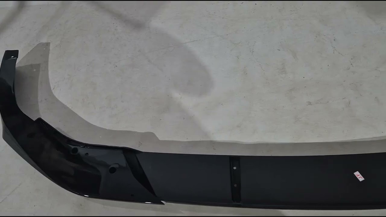 BMW Seria 5 G30/G31 2017–2023 Nakładka na zderzak przedni DPT Lip V1 (do M-Performance 2020-2024, czarny połysk) Video 1