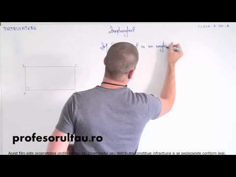 dreptunghiul definitie proprietati - profesorultau.ro