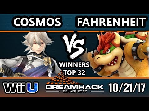 DHDEN17 Smash 4 - Cosmos (Corrin) Vs. Fahrenheit (Bowser) - Wii U Singles WT32