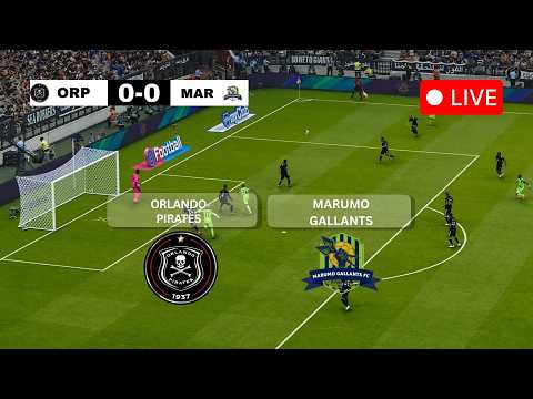 🔴 Orlando Pirates vs Marumo Gallants | Betway Premiership 2026 | PES 21 simulation gameplay