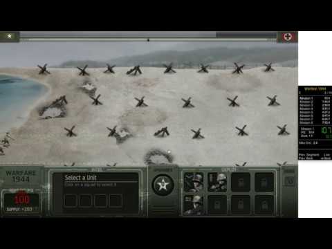 Warfare 1944 American Campaign Any% Glitchless Speedrun 7:51