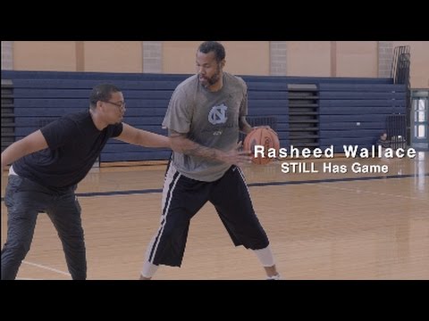 42 Year Old Rasheed Wallace STILL Has Game!
