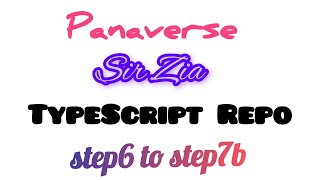 Panaverse TypeScript Repo step6 to step7b
