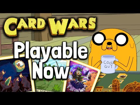 The CARD WARS Alpha is Here and Available To Play Right Now!