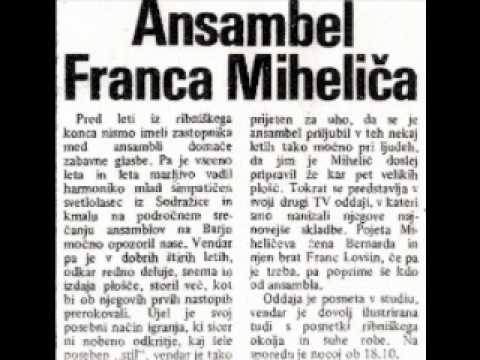 Ansambel Franca Miheliča - Das Kreuz am Berge (Voščilo)