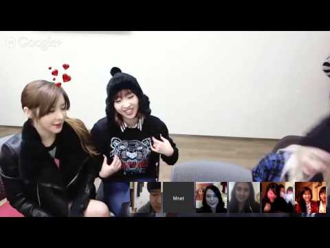 M COUNTDOWN CHAT with 2NE1