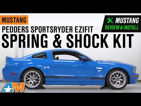 2005-2014 Mustang Pedders SportsRyder EziFit Spring & Shock Kit Review & Install