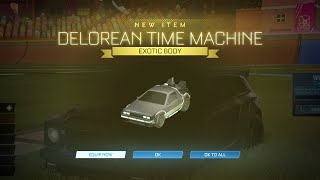 RARE DELOREAN BUNDLE IS BACK IN ROCKET LEAGUE SEASON 11!