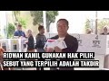 Usai Nyoblos Ridwan Kamil Siapa Yang Terpilih Adalah Takdir Pesta Rakyat Quick Count Pemilu 2024