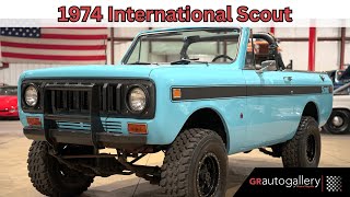 Video Thumbnail for 1974 International Harvester Scout