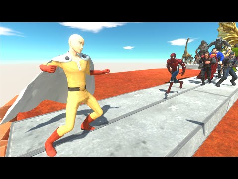 Who Can Withstand A PUNCH From SAITAMA - Animal Revolt Battle Simulator