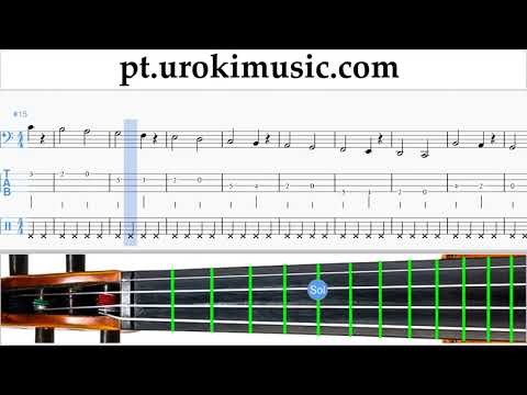 Aprender Violoncelo Dua Lipa - New Rules Tablatura Parte#1 exercitando um-i372