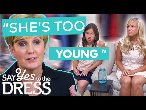 Opinionated 12-Year-Old Takes Over The Bridesmaids Appointment! | Say Yes to the Dress: Bridesmaids