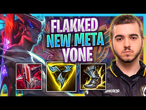 FLAKKED TRIES NEW META YONE ADC! | TH Flakked Plays Yone ADC vs Xayah!  Season 2023