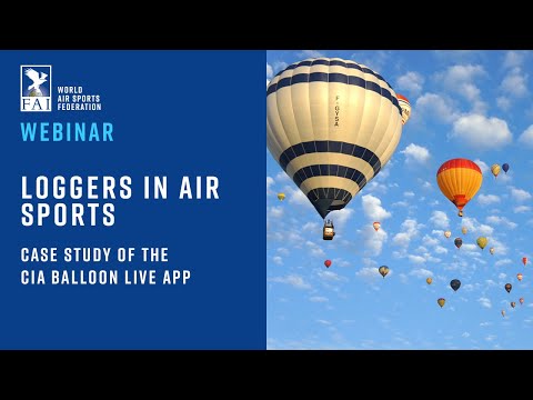 FAI webinar - Loggers in air sports. Case study of the CIA Balloon Live App.