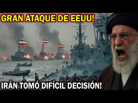 War has broken out in Iran! Iran attacked the US Navy and the US responded with missiles in seconds!