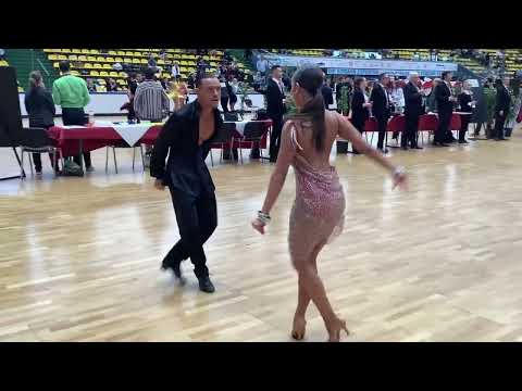 WDSF 2023 Intl.Open Frankfurt - 3rd Round - JIVE - Andrei & Alexandra / GER - Hessen tanzt -