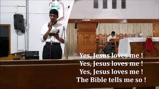 JESUS LOVES ME THIS I KNOW  -- Chrstian English Hymns