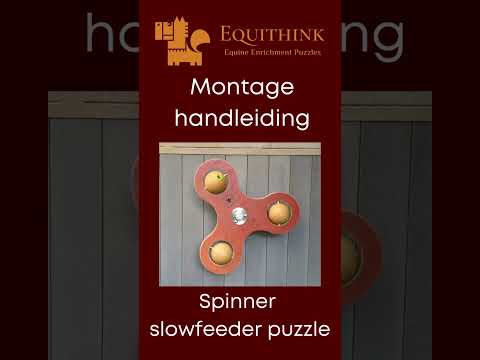 Montagehandleiding Equithink Spinner slowfeeder puzzle NL