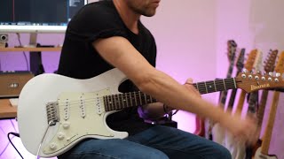 Video thumbnail for Metal, Jazz, Latin, Blues, Rock! Jam Of The Month July 23 with my Ibanez LM1 by Luca Mantovanelli