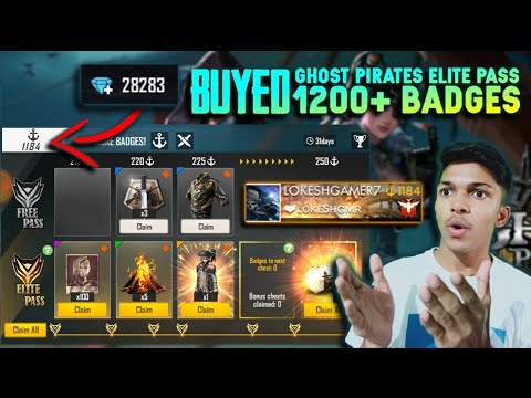 Buying Season 19 Elite Pass And 1200+ Badges And Got Magic Cube In Elite Pass At Garena Free Fire