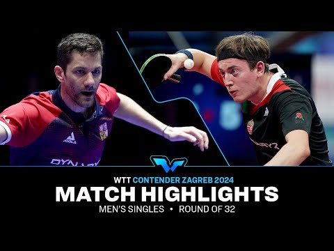 Bence Majoros vs Lubomir Jancarik | MS R32 | WTT Contender Zagreb 2024