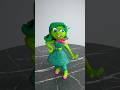 🤢I made a DISGUST from Inside  out#insideout #disgust #sadness #plasticinerelax