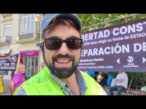 Concentración Libertad Constituyente en Granada
