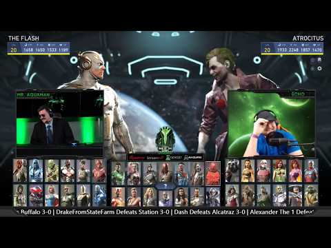 HONEYBEE (Flash) Vs EMPR KNICK (Hellboy) - WOTG S2 W9 - Injustice 2