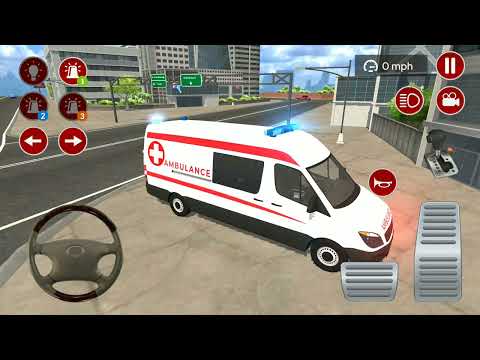American Ambulance Emergency Simulator 2022 - Ambulance Games Android Gameplay