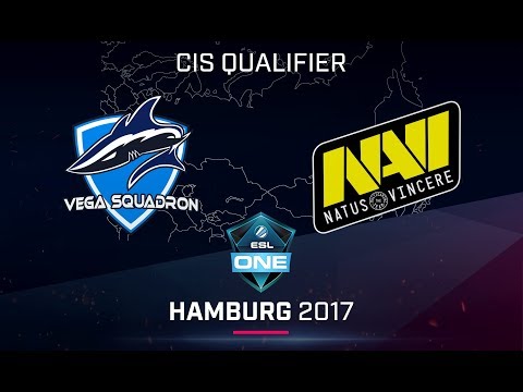 Dota 2 - Vega Squadron vs. Na'Vi [Game 2] - Quarterfinals - CIS Qualifier - ESL One Hamburg 2017