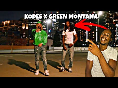 AMERICAN REACTS TO FRENCH RAP | KODES – N.I.A feat Green Montana (Clip Officiel)
