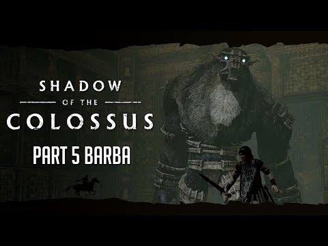 SNEAKY SNEAKY - Shadow of the Colossus PS4 REMAKE (BLIND) - Part 5 BARBA