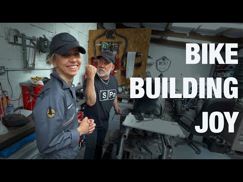 BUILDING MY FIRST MOTORCYCLE - FUN AND JOY / HONDA CB750 / Custom Series by TOMBOY A BIT