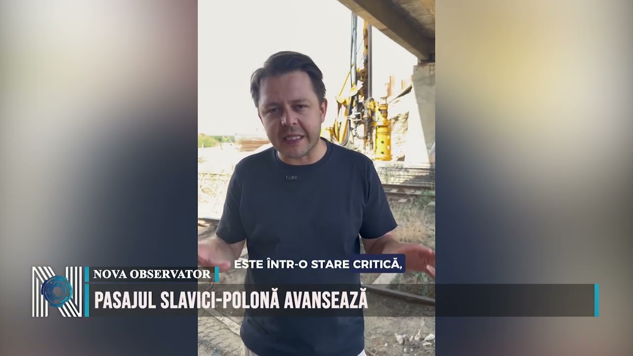 Pasajul Slavici-Polonă avansează