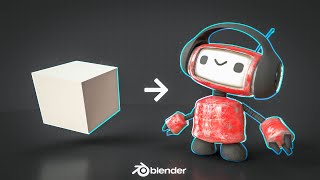 Create a 3D Robot in 15 Minutes | Blender Tutorial