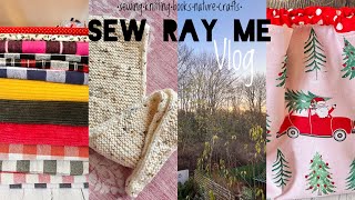 Sew Ray Me ~ lots of new shop stock, a new cast on, and Palace days 🌲🍂🥰