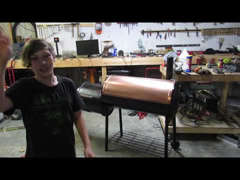 BBQ Smoker Restoration By 11 Year Old