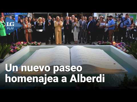Inauguraron el Paseo Alberdi IA en el centro de San Miguel de Tucumán