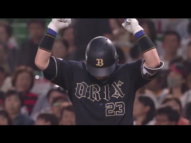 【9回表】追いつき勝ち越した!! バファローズ・伏見の代打策がズバリ!! 2019/4/24 H-B