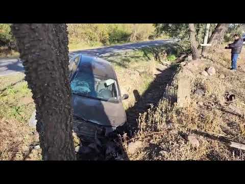 Siniestro vial en ruta 48 El Carmen,