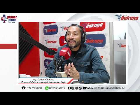 Carlos Chalaco, precandidato a concejal del cantón Loja